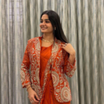 Ready-to-Wear Rangoli Saree with Embroidered Koti
