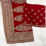Red Wedding Wear Saree